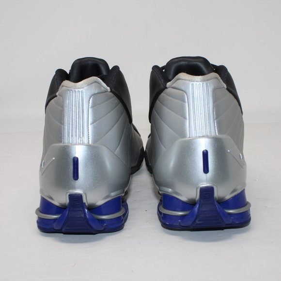 Nike Shox BB4 Retro NWT Men's 9 Vince Carter Black/Metallic Silver AT7843-001 - Picture 8 of 13